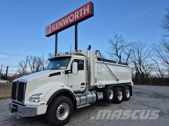 Kenworth T880 Savivarčių priekabų vilkikai