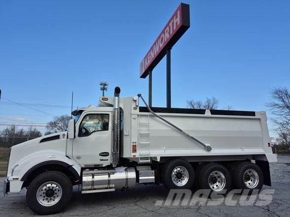 Kenworth T880 Savivarčių priekabų vilkikai