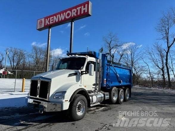 Kenworth T880 Savivarčių priekabų vilkikai