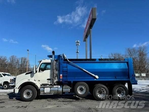 Kenworth T880 Savivarčių priekabų vilkikai