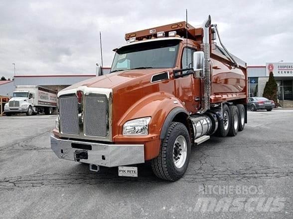 Kenworth T880 Savivarčių priekabų vilkikai