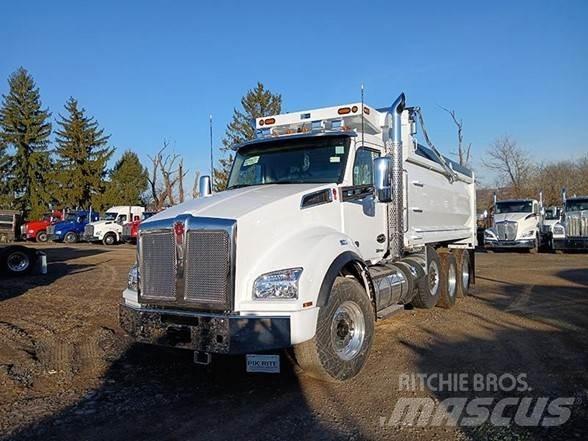 Kenworth T880 Savivarčių priekabų vilkikai