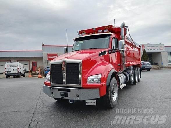 Kenworth T880 Savivarčių priekabų vilkikai