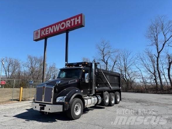 Kenworth T880 Savivarčių priekabų vilkikai