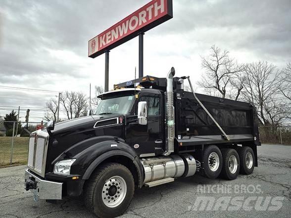 Kenworth T880 Savivarčių priekabų vilkikai
