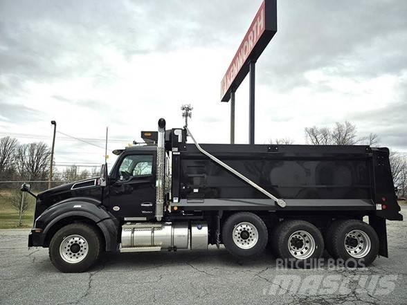Kenworth T880 Savivarčių priekabų vilkikai