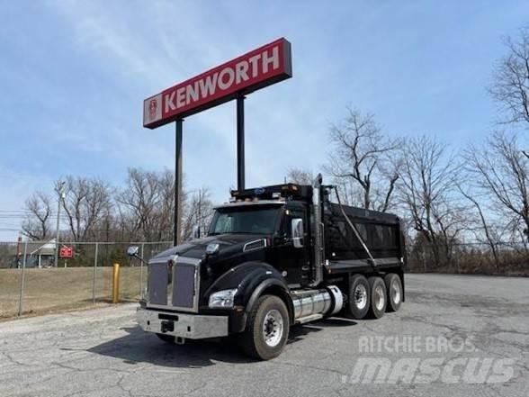Kenworth T880 Savivarčių priekabų vilkikai
