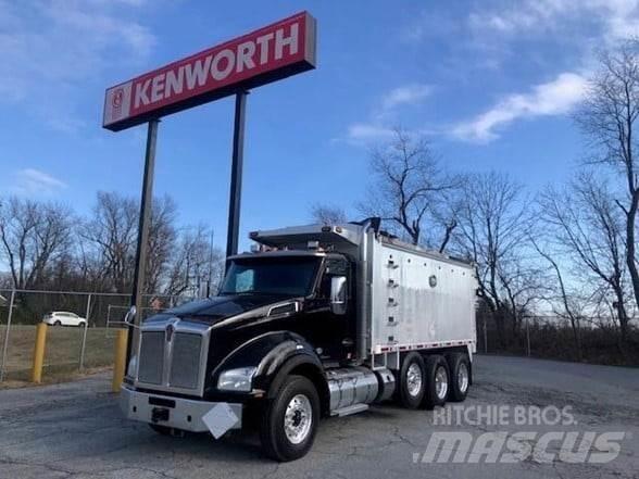 Kenworth T880 Savivarčių priekabų vilkikai