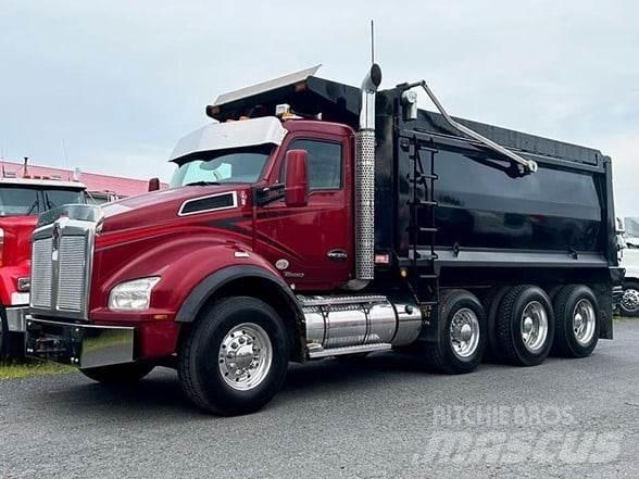 Kenworth T880 Savivarčių priekabų vilkikai