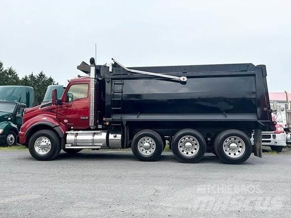 Kenworth T880 Savivarčių priekabų vilkikai