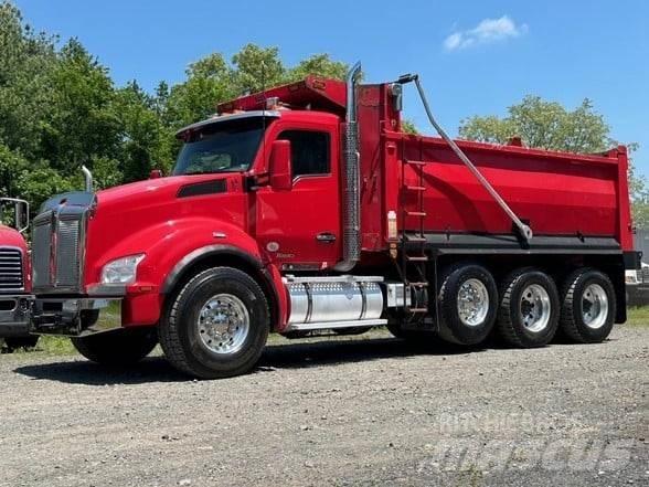 Kenworth T880 Savivarčių priekabų vilkikai