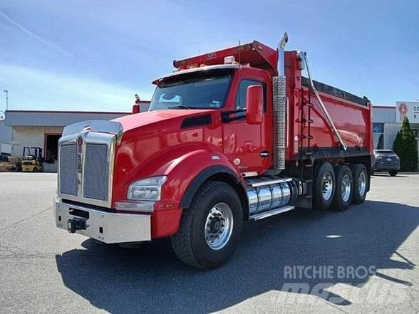 Kenworth T880 Savivarčių priekabų vilkikai