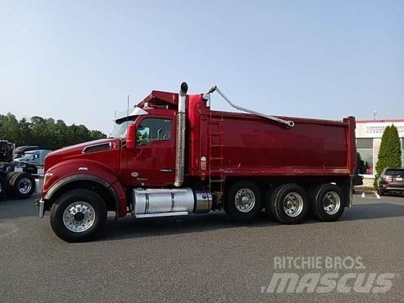 Kenworth T880 Savivarčių priekabų vilkikai