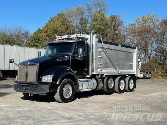 Kenworth T880 Savivarčių priekabų vilkikai