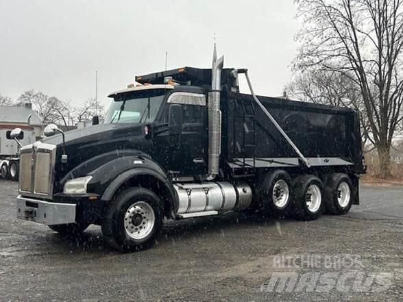 Kenworth T880 Savivarčių priekabų vilkikai