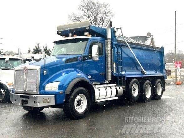 Kenworth T880 Savivarčių priekabų vilkikai