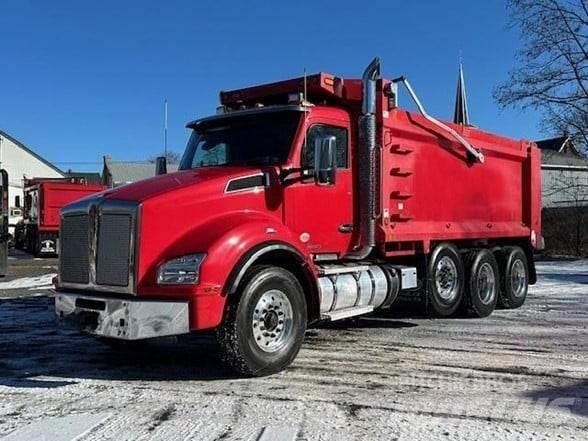 Kenworth T880 Savivarčių priekabų vilkikai
