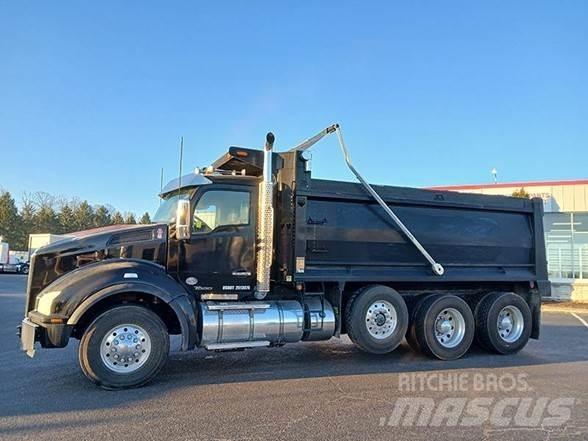Kenworth T880 Savivarčių priekabų vilkikai