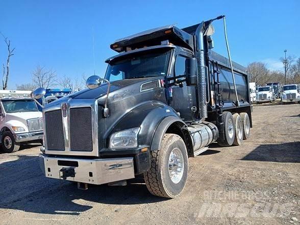 Kenworth T880 Savivarčių priekabų vilkikai