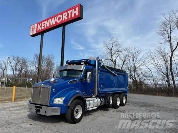 Kenworth T880 Savivarčių priekabų vilkikai