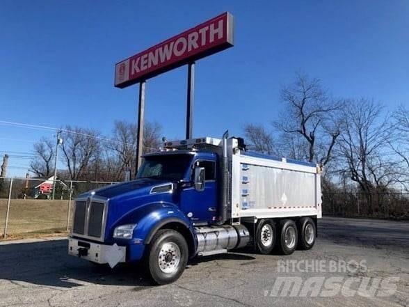 Kenworth T880 Savivarčių priekabų vilkikai