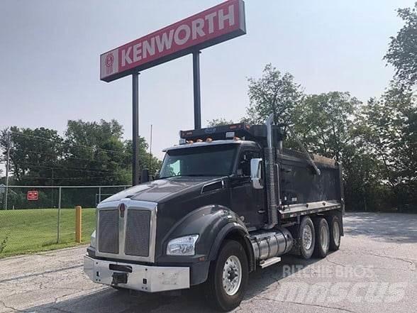 Kenworth T880 Savivarčių priekabų vilkikai