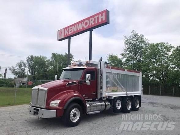Kenworth T880 Savivarčių priekabų vilkikai