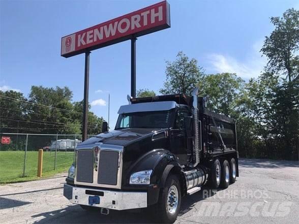 Kenworth T880 Savivarčių priekabų vilkikai