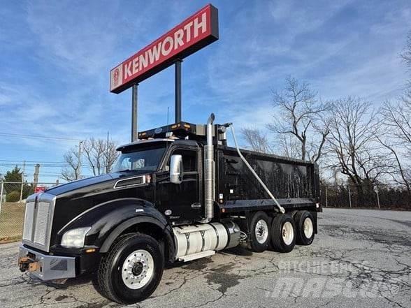 Kenworth T880 Savivarčių priekabų vilkikai