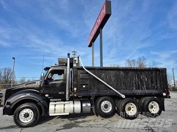 Kenworth T880 Savivarčių priekabų vilkikai
