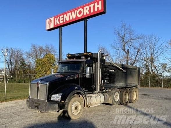 Kenworth T880 Savivarčių priekabų vilkikai