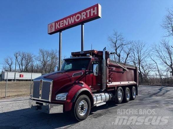 Kenworth T880 Savivarčių priekabų vilkikai