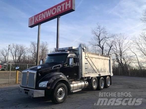 Kenworth T880 Savivarčių priekabų vilkikai