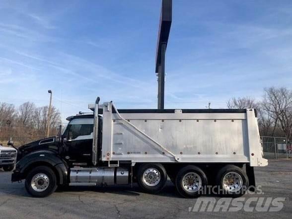 Kenworth T880 Savivarčių priekabų vilkikai