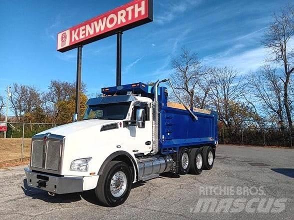 Kenworth T880 Savivarčių priekabų vilkikai