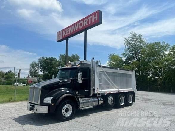 Kenworth T880 Savivarčių priekabų vilkikai