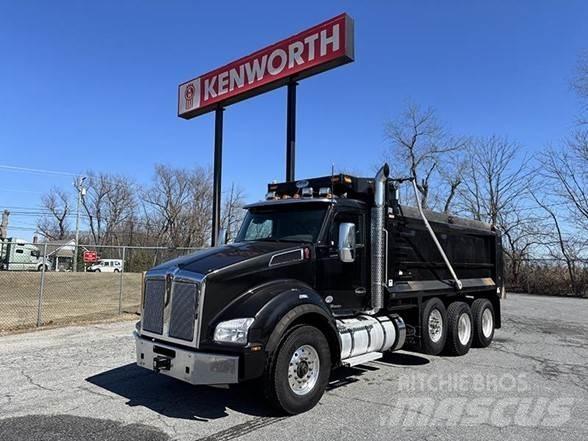 Kenworth T880 Savivarčių priekabų vilkikai