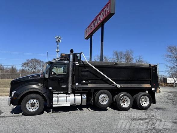 Kenworth T880 Savivarčių priekabų vilkikai
