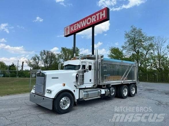 Kenworth W900L Savivarčių priekabų vilkikai