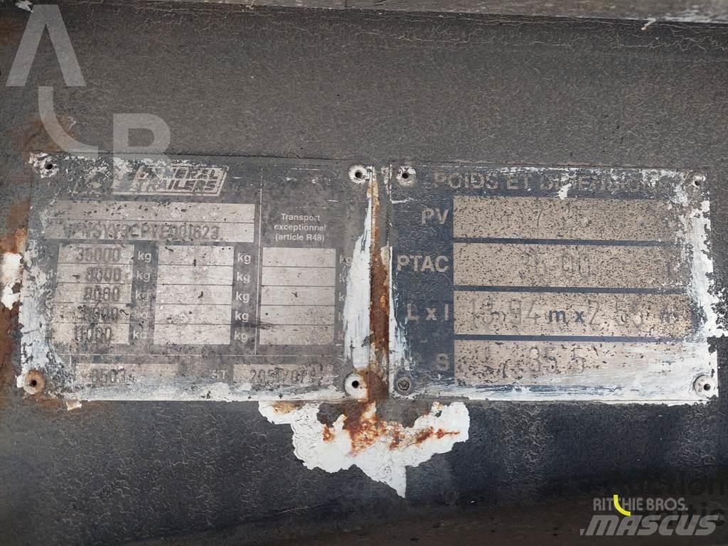 Fruehauf SYY3 Tentinės puspriekabės