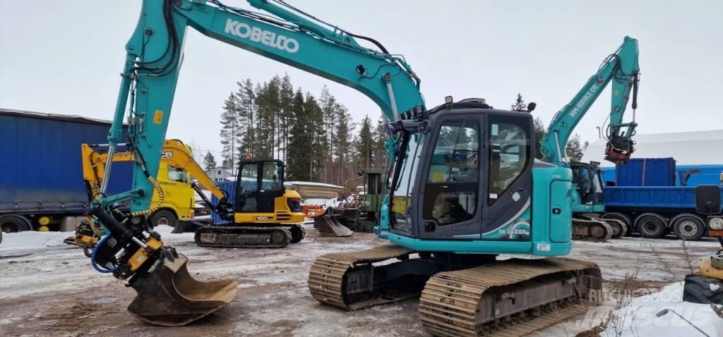 Kobelco SK140SRLC-5 Vikšriniai ekskavatoriai