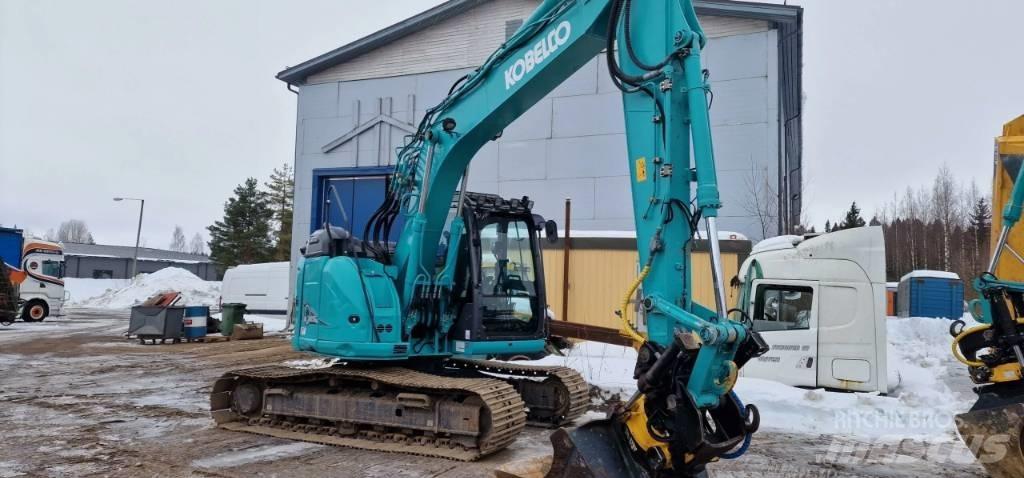Kobelco SK140SRLC-5 Vikšriniai ekskavatoriai