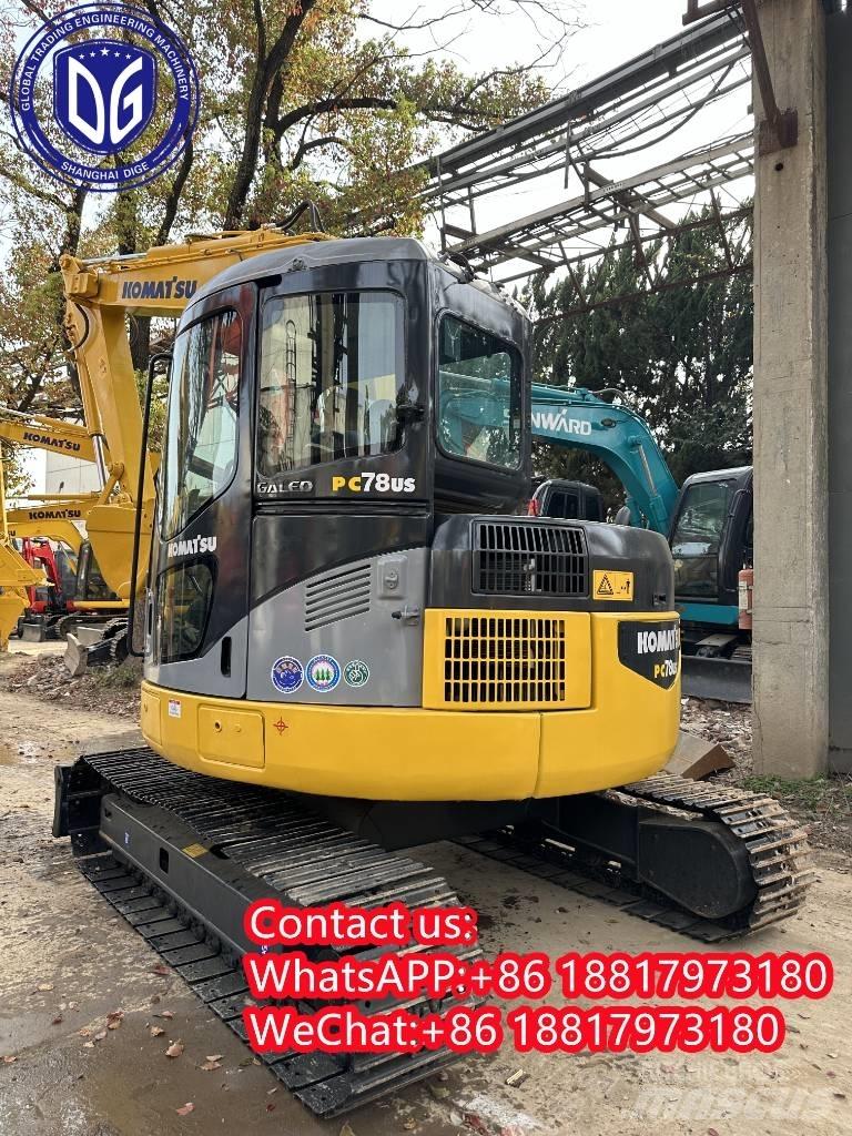 Komatsu PC 78 US Vikšriniai ekskavatoriai
