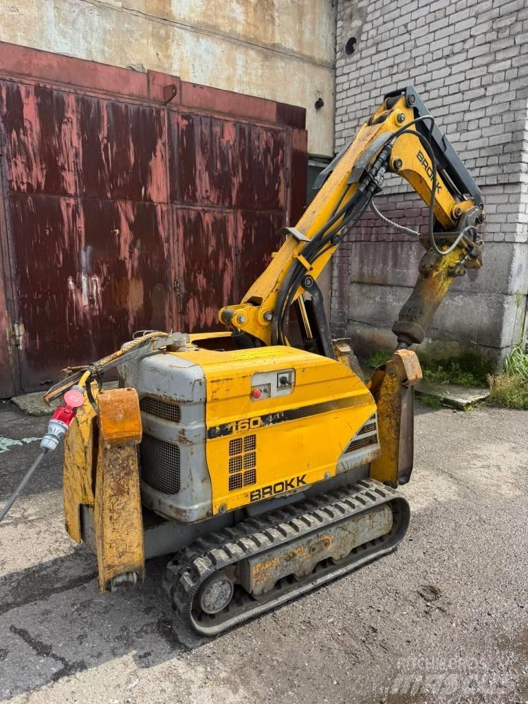 Brokk 160 Griovimo ekskavatoriai