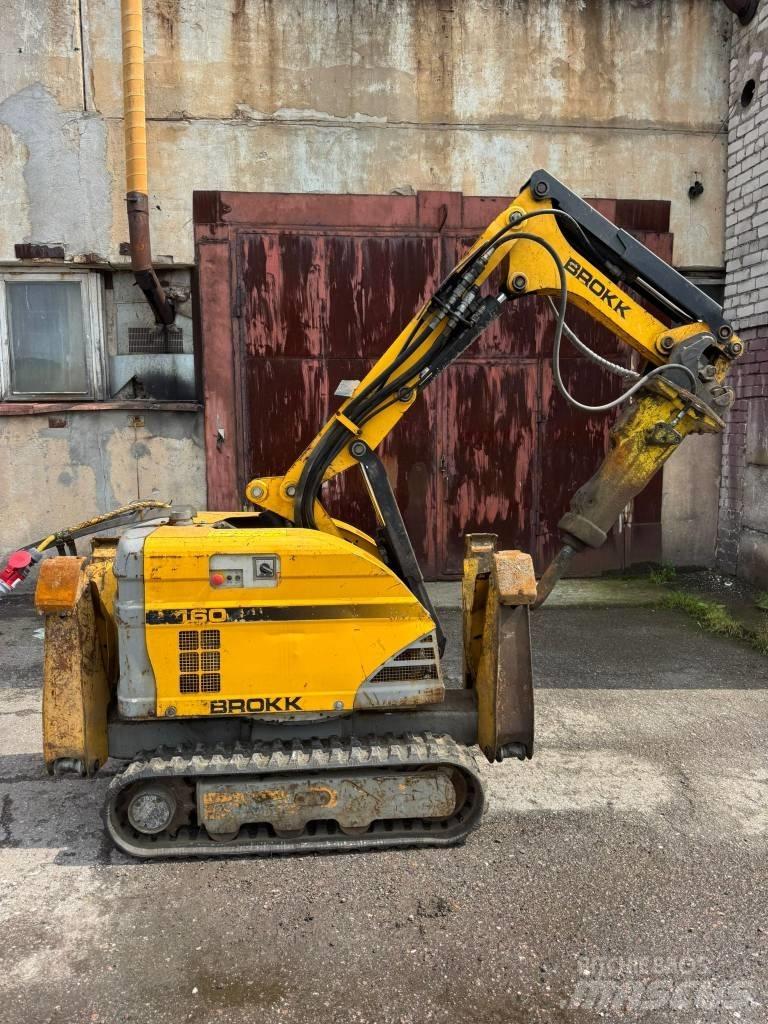 Brokk 160 Griovimo ekskavatoriai