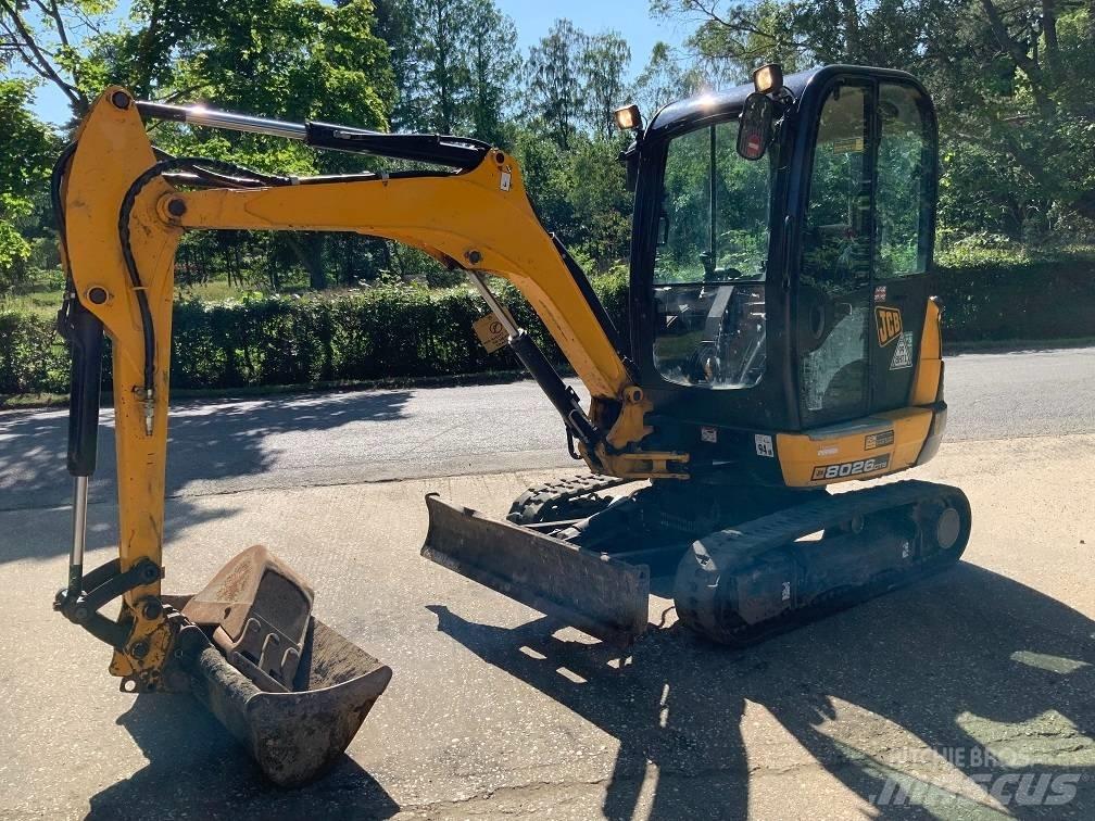 JCB 8026 CTS Mini ekskavatoriai < 7 t