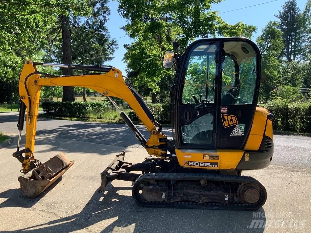 JCB 8026 CTS Mini ekskavatoriai < 7 t