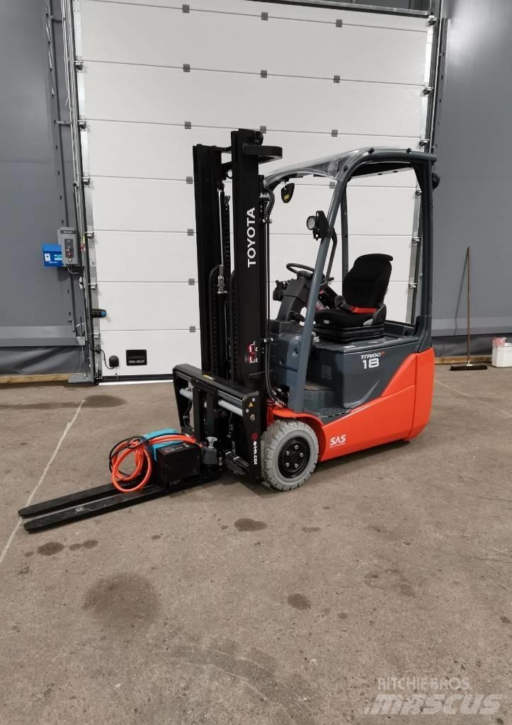 Toyota 8FBEK18T Elektriniai šakiniai krautuvai
