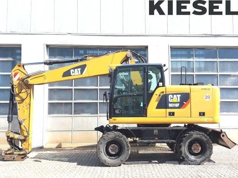 CAT M 316 F Ratiniai ekskavatoriai