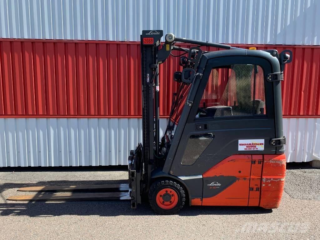 Linde E 16 C-02 Elektriniai šakiniai krautuvai